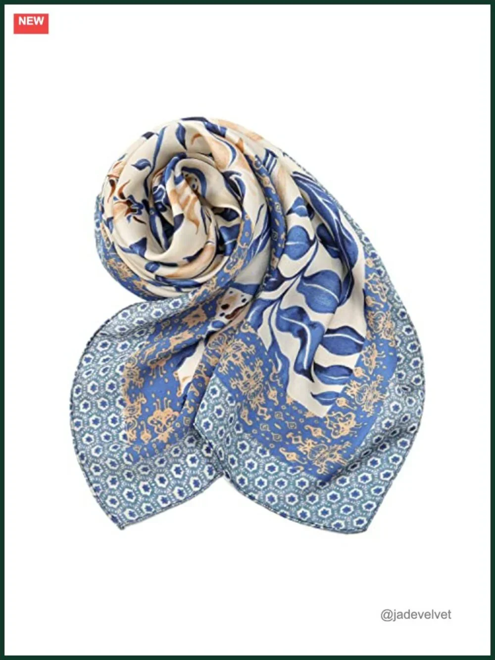 Silky Soft Square Scarf for Hair Wrapping Sleeping Night 27.5